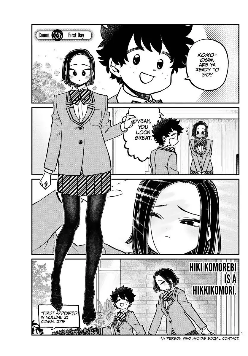 Komi-san wa Komyushou Desu Chapter 326 1